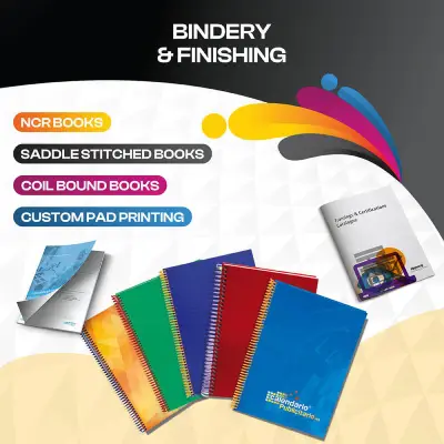 BINDERY AND FINISHING
